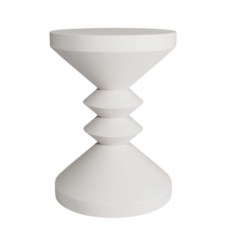 Stolik boczny w kolorze Frosted Shell