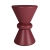 Stolik boczny w kolorze Clay Ember
